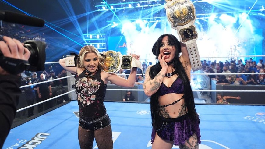 WWE SmackDown newcomer Tatum Paxley captures tag team gold with Alexa Bliss in win over Fatal Influence