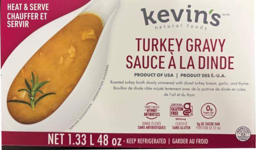 Turkey gravy brand recalled due to undeclared mustard