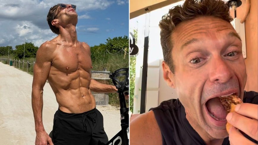 Ryan Seacrest reveals how he stays ripped at 51 without giving up wine, pizza or sweets
