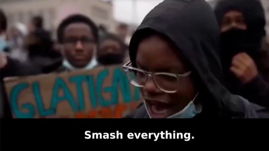 “Our Message Is: Smash Everything” – Black Belgian Student Doesn’t Even Know Why He’s Protesting In Revealing Video